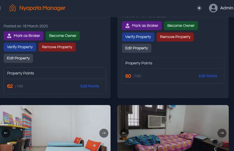 Nyapata Dashboard - Analytics for Property Management