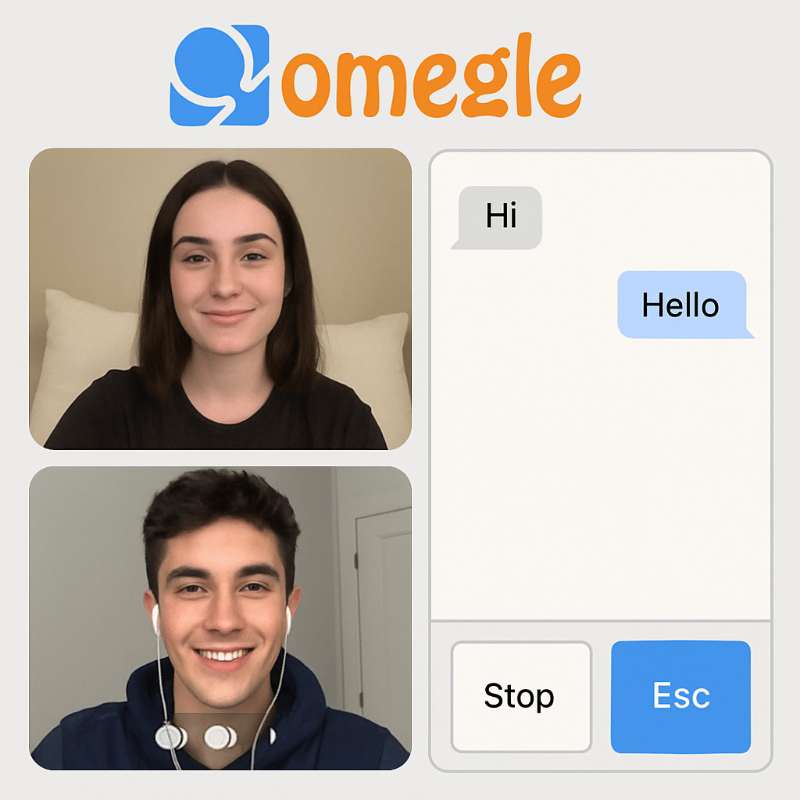 OmegleClone - Scalable Video Chat App Project