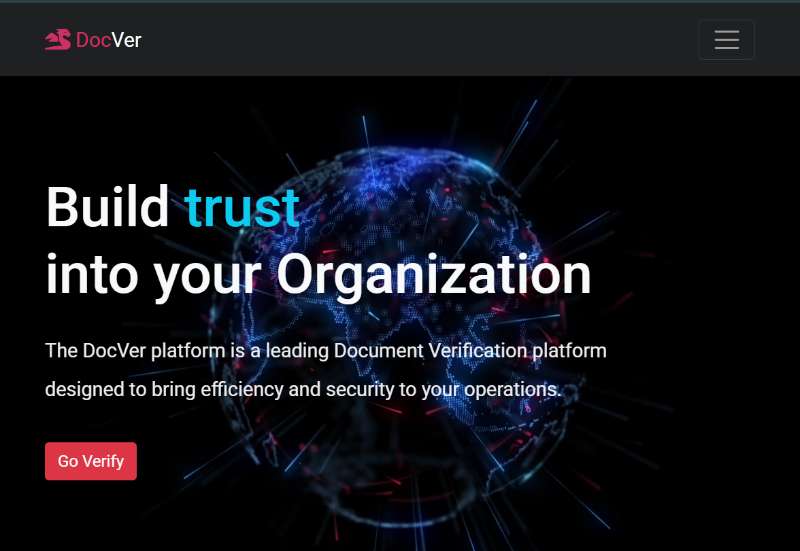 DocVer - Blockchain Document Verification Project